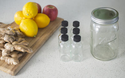 Homemade Ginger Shots